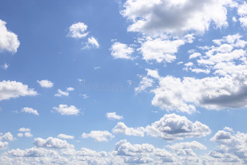 Blue Sky and puffy clouds royalty free stock photography Blue Sky and puffy clouds royalty free stock photography