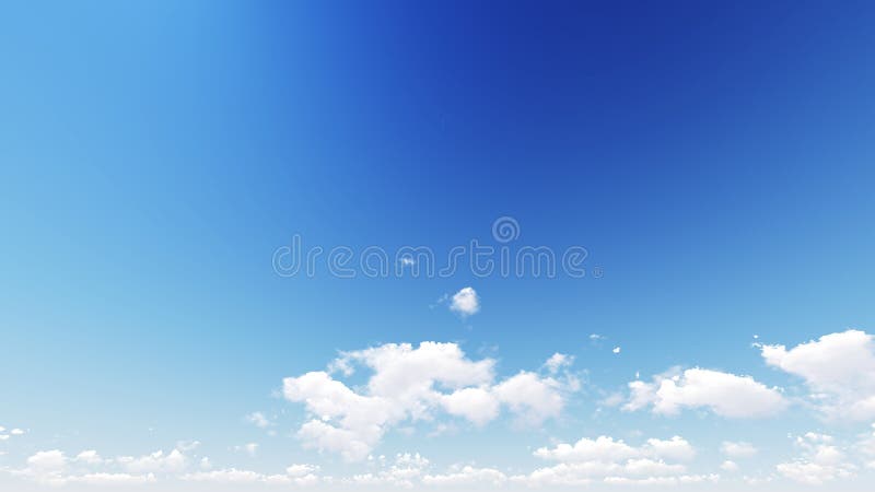 Blue sky in summer is very bright and warm. vector illustration