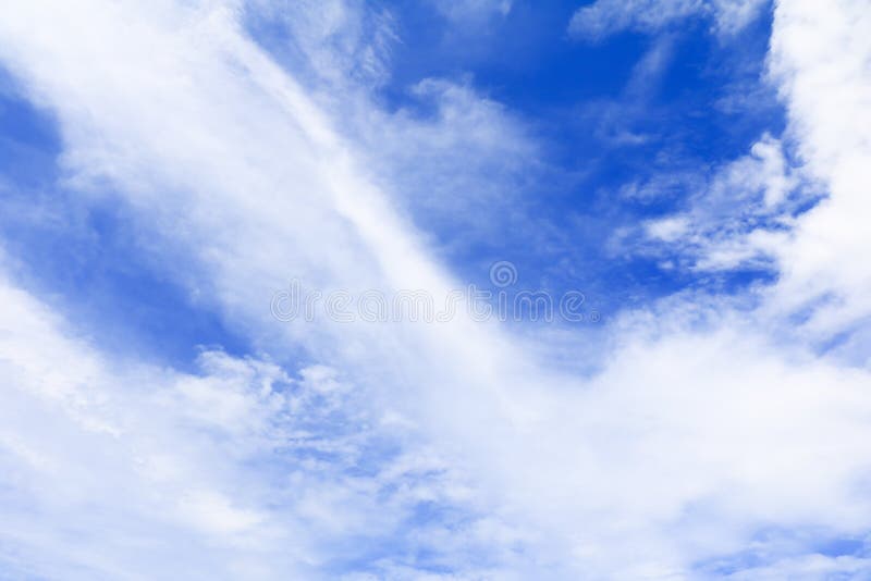 Blue Sky Vivid with Cloud in Summer Art of Nature Beautiful Stock Image Image of outdoor, haze