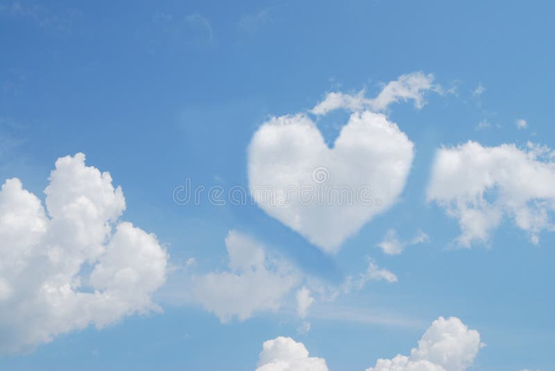 Blue sky and white clouds