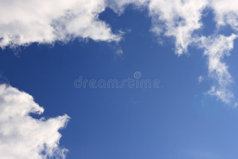 Blue sky and white clouds