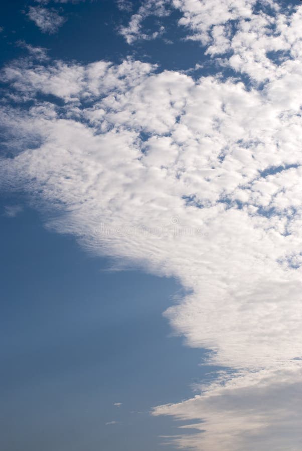 Blue sky and white clouds stock photo. Image of climate - 31477516