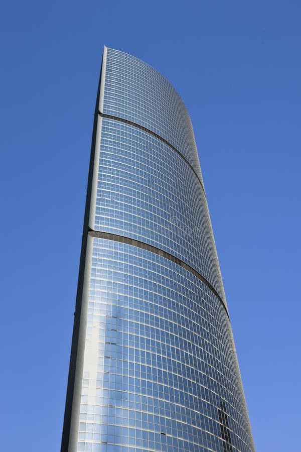 Tall Modern Skyscraper Beijing Stock Photo - Image of perspective ...