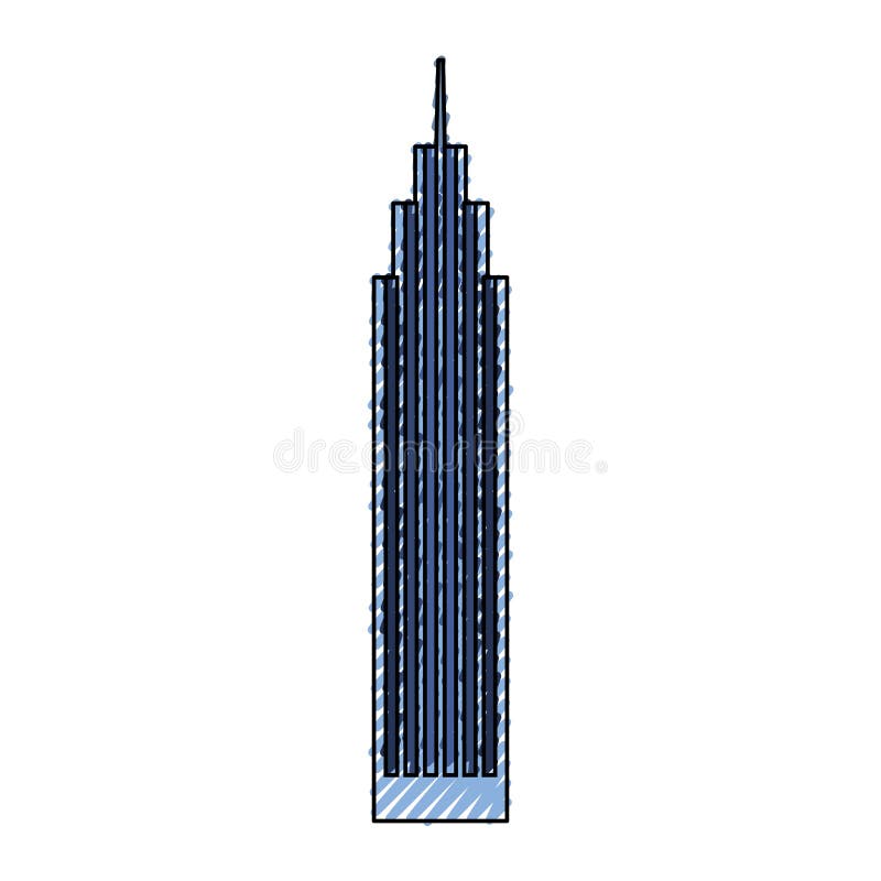 Blue skyscraper cartoon stock vector. Illustration of futuristic - 93592930 Blue skyscraper cartoon stock vector. Illustration of futuristic - 93592930