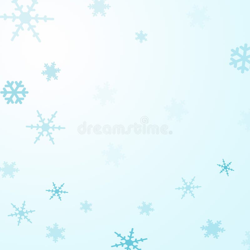 Blue Snowflake Background stock illustration. Illustration of ...