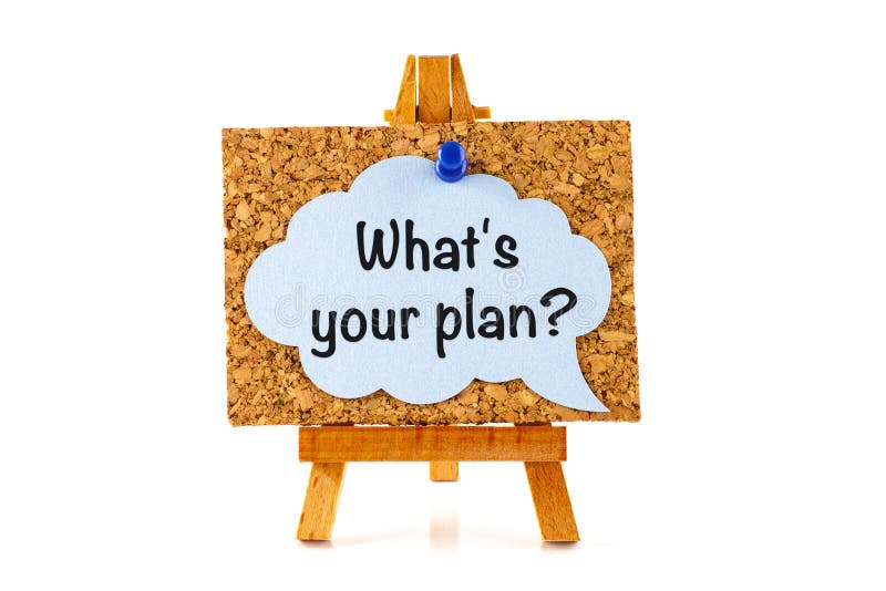 Put your plan into action stock photo. Image of chalkboard - 18556254