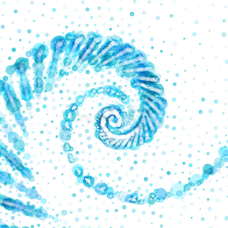 Blue spiral ocean sea wave, vector illustration. vector illustration Blue spiral ocean sea wave, vector illustration. vector illustration