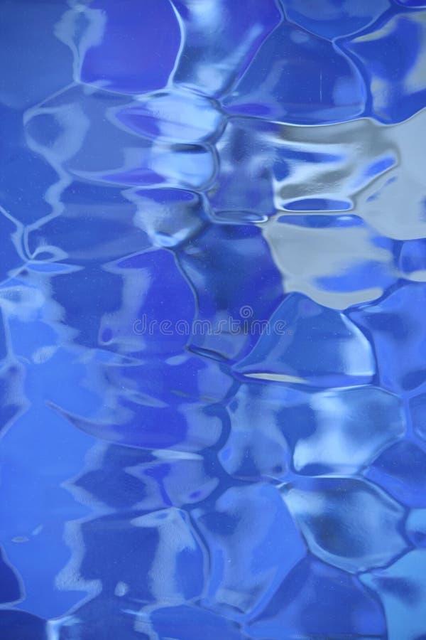 Blue stained glass background
