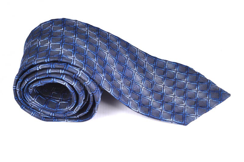 Blue strip neck tie