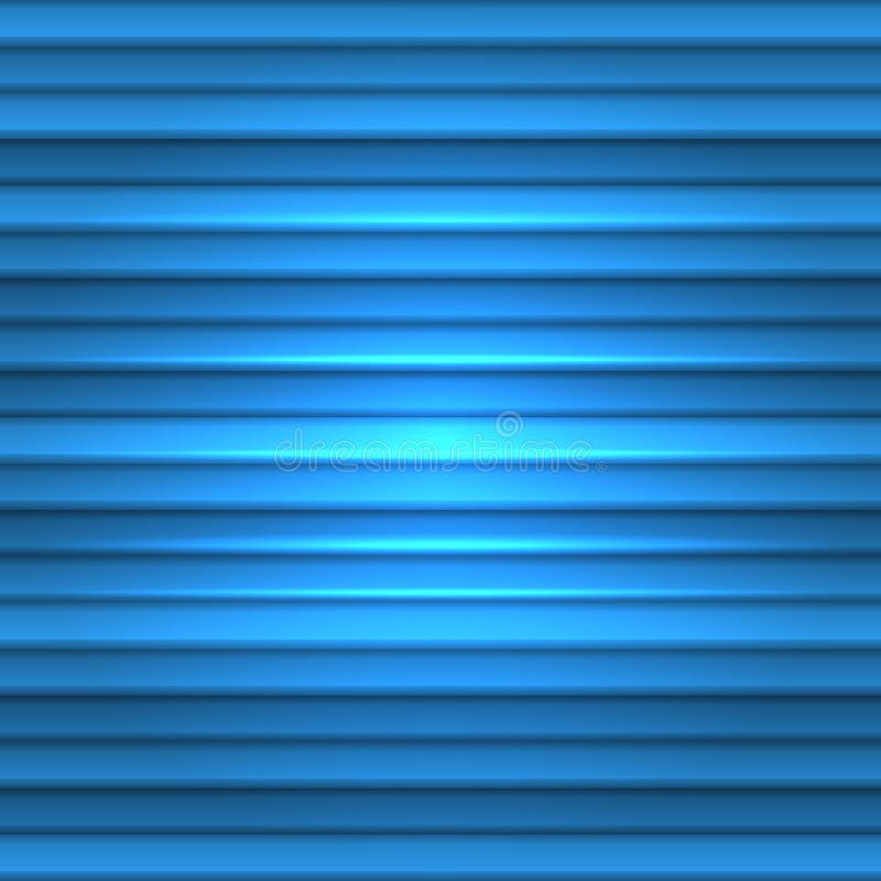 Blue Straight Lines Abstract on Black Background. Vector Stock Vector