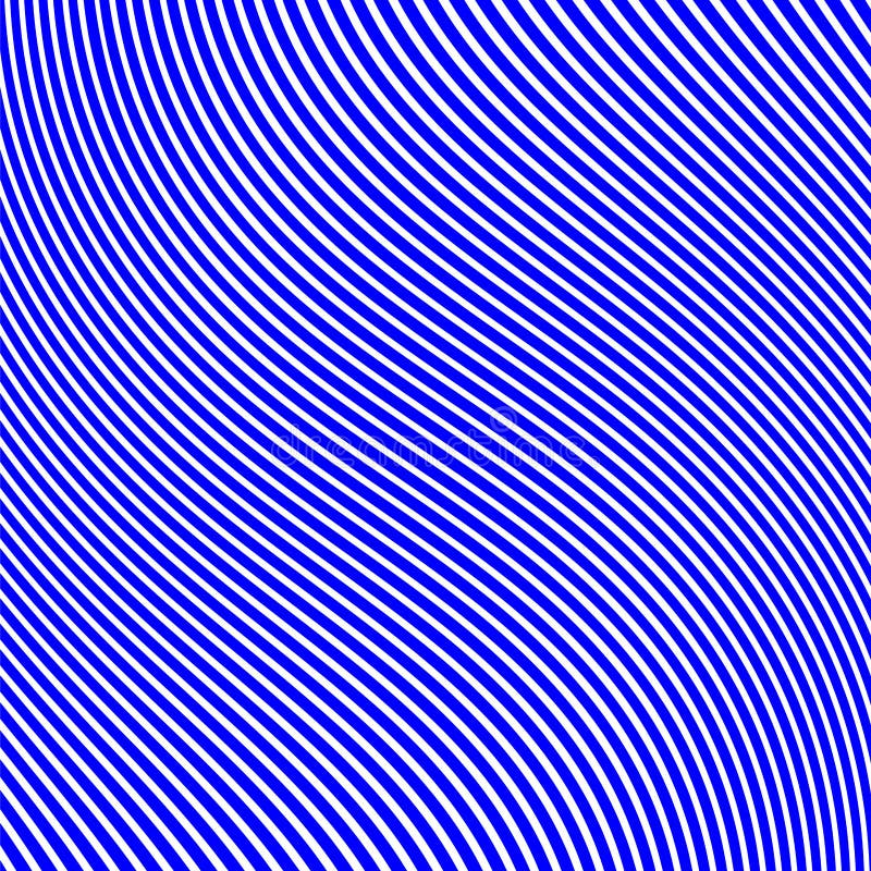 Blue Stripes Pattern for Backgrounds.Illustration of Blue and White