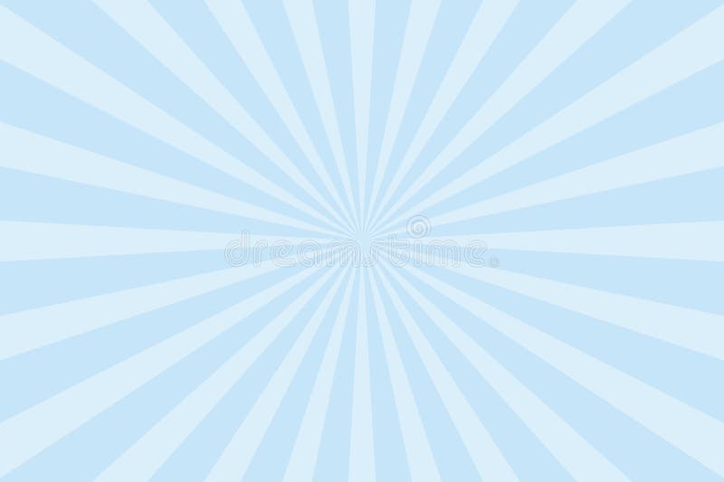 Blue sunburst beams background royalty free illustration