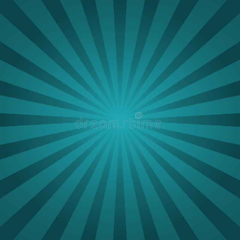 Blue sunburst pattern background royalty free illustration