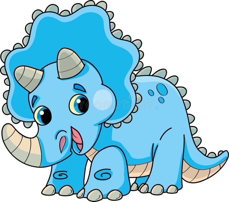 Blue Triceratops Stock Illustrations – 766 Blue Triceratops Stock  Illustrations, Vectors & Clipart - Dreamstime