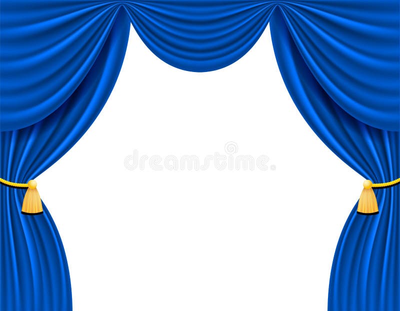 Màn cửa sân khấu xanh dương làm nổi bật người mặc trang phục ở phía trước, tạo nên một không gian bí ẩn và đầy lãng mạn. Nhấp vào ảnh để chiêm ngưỡng vẻ đẹp mơ màng của màn trình diễn.