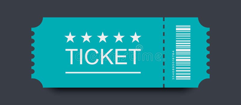 Blue ticket