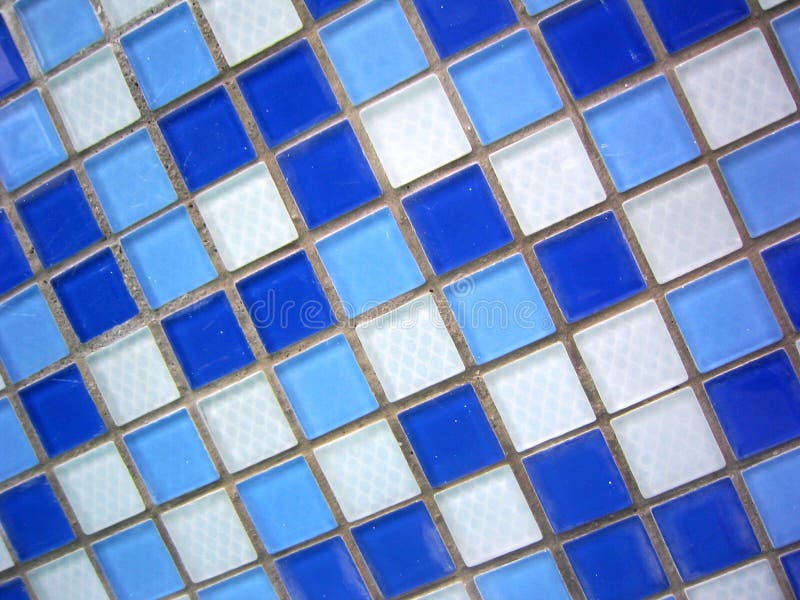 Blue tile