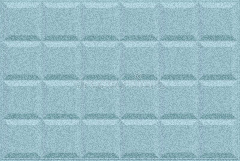 Blue Tile Block Artistic Background with Brush Pattern Stock