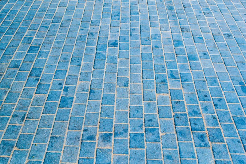 Blue Tiles Floor stock photo. Image of modern, geometric 89271360