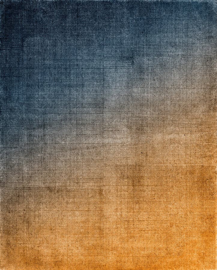 Blue to Orange Cloth Background