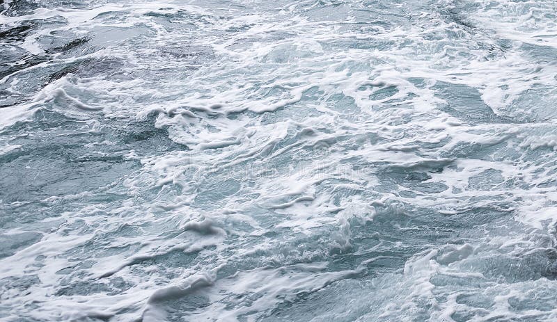 Blue Tones Water Waves