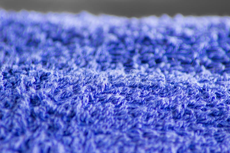 Blue towel texture stock image Blue towel texture stock image