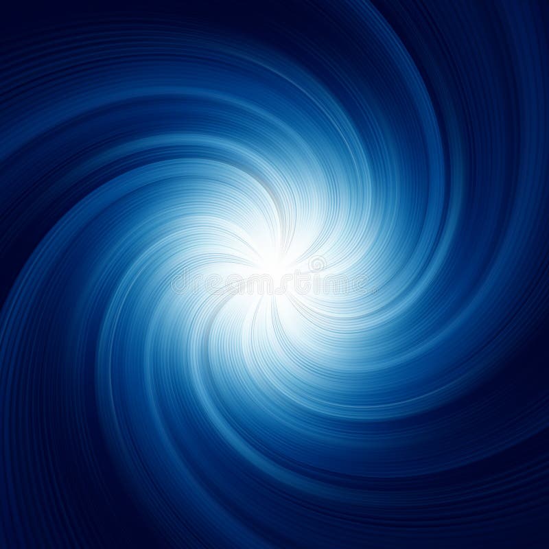 Blue Twirl Background. EPS 8 Stock Vector - Illustration of radial ...