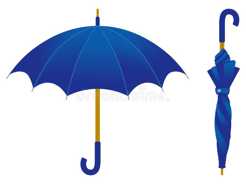Blue Umbrella Stock Illustrations 51,240 Blue Umbrella Stock