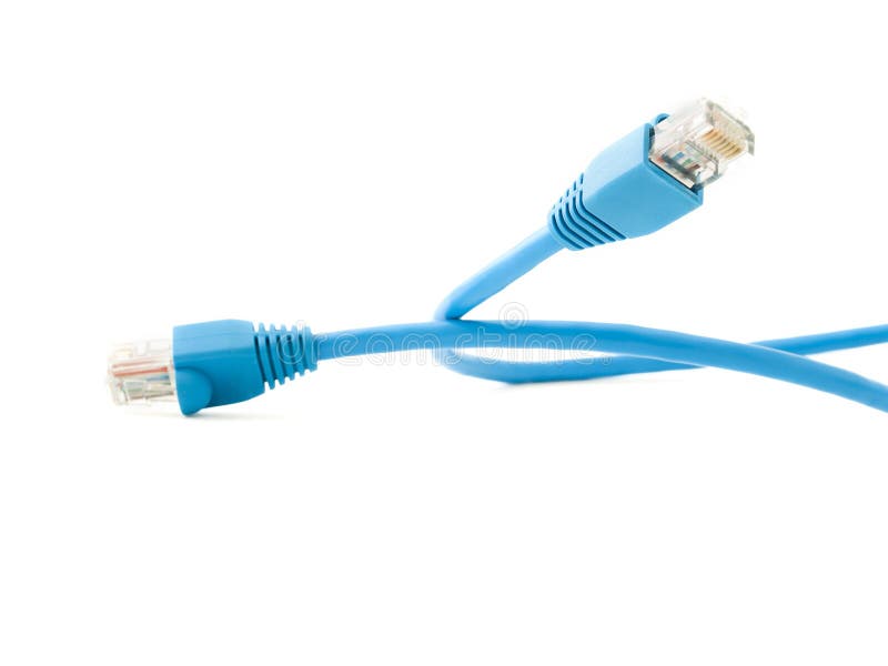 Blue UTP cable