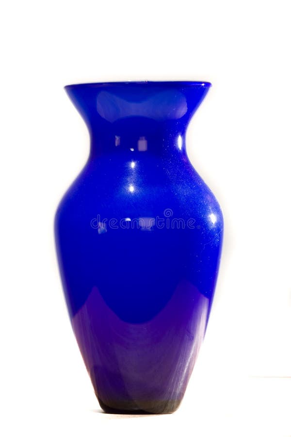Blue Vase stock photo. Image of glass, phantom, fresh 6059824