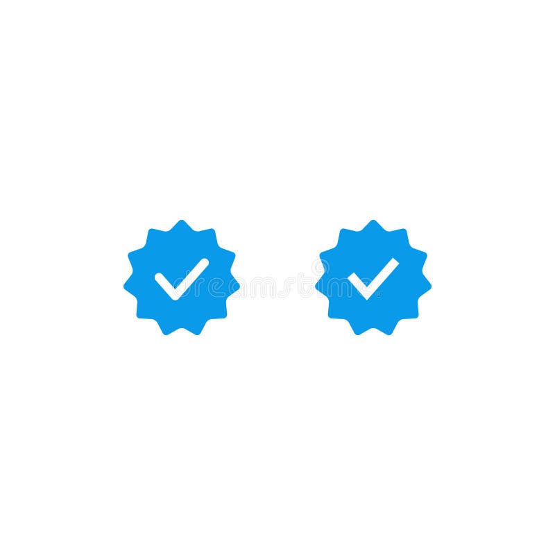 Verified account Generic Blue icon