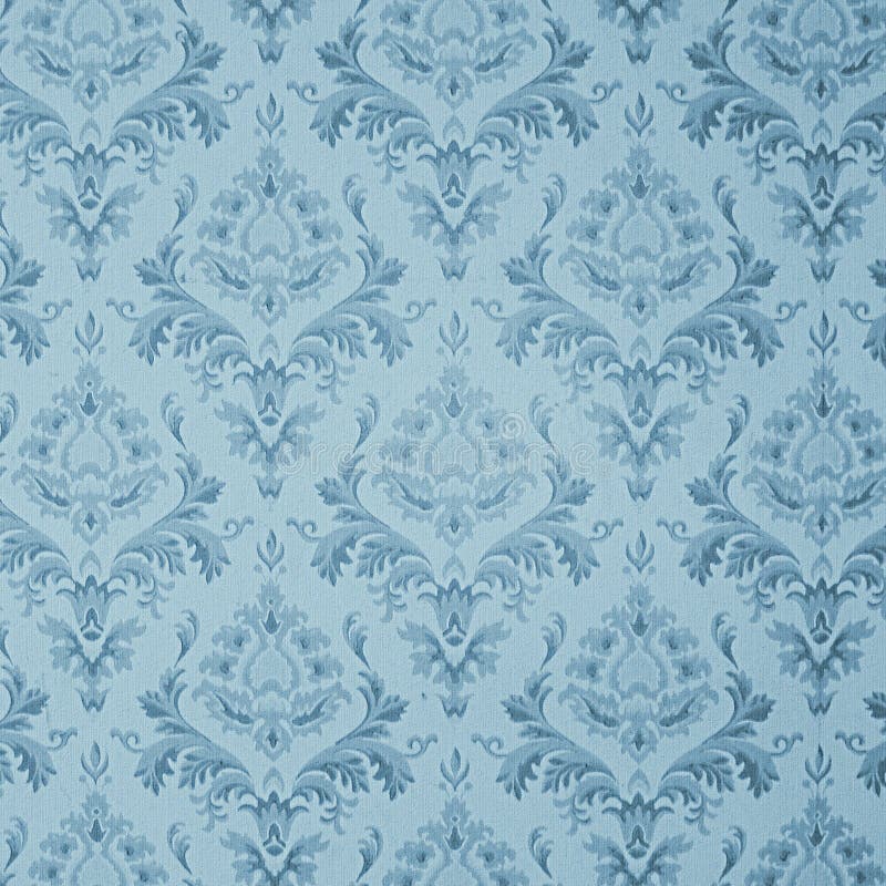 Blue Vintage Wallpaper Stock Illustration  Download Image Now  Chinese  Culture Pattern Blue  iStock