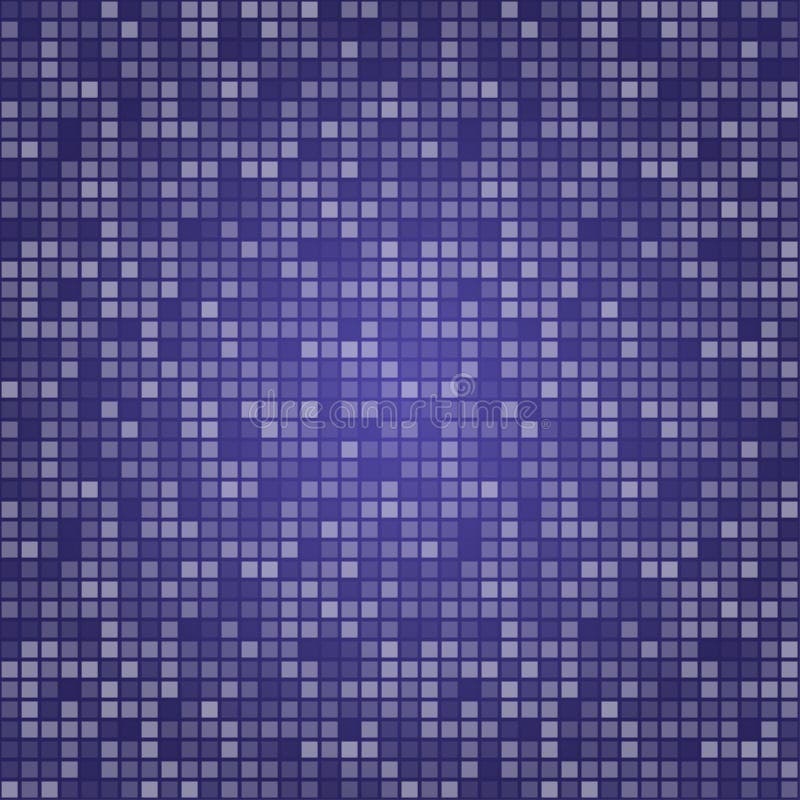 Blue Virtual Technology Background Stock Vector Illustration of