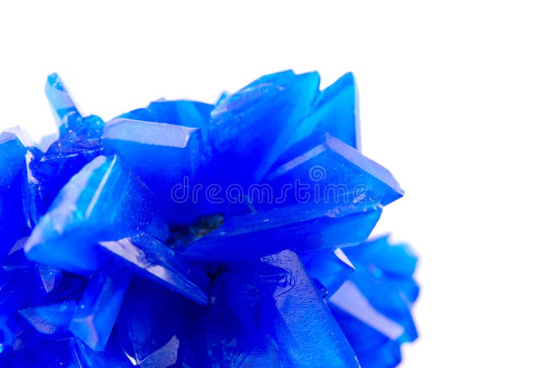 Blue vitriol stock photo. Image of brilliant, crystal 4542248