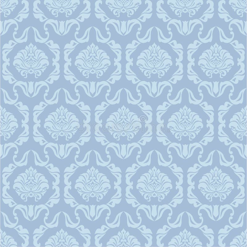 Blue wallpaper pattern