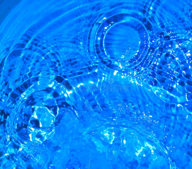 Blue Water Light Ripples stock image. Image of clear, blue 2598683