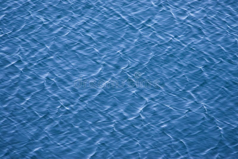 Blue water in a summer breeze