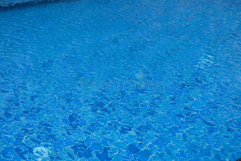 Blue Water Surface in Swimming Pool. Stock Photo - Image of bloom, aqua ...