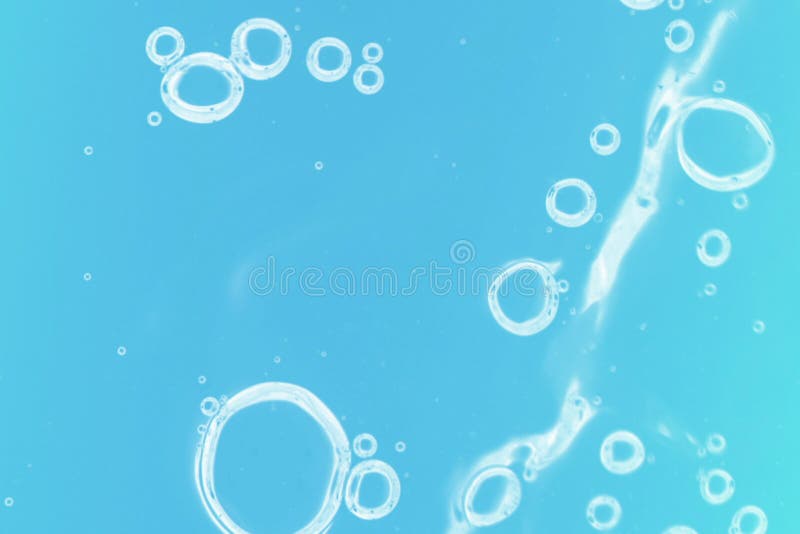 Blue water wave surface tensione with bubbles royalty free stock photography Blue water wave surface tensione with bubbles royalty free stock photography