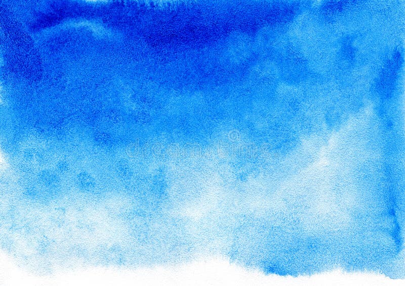 Watercolour. Blue Watercolor Background for Textures and Backgrounds. Stock  Illustration - Illustration of backdrop, vibrant: 109068204