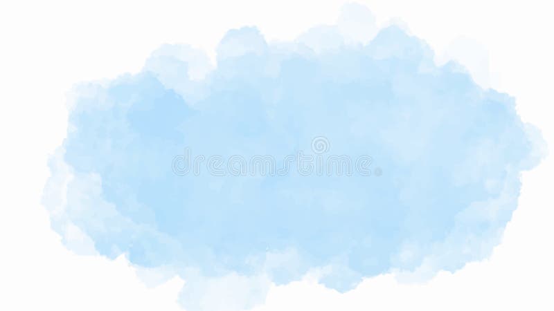 Blue watercolor background for textures backgrounds and web banners design vector illustration