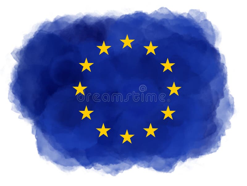 Chấm nước màu xanh với vòng tròn sao vàng của Liên minh châu Âu là biểu tượng của sự thống nhất và tiến bộ trong khu vực châu Âu. Xem hình ảnh liên quan để tận hưởng vẻ đẹp tuyệt vời của biểu tượng này!