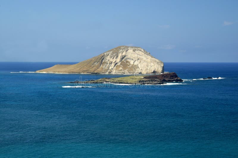 Blue Waters And Rabbit Island