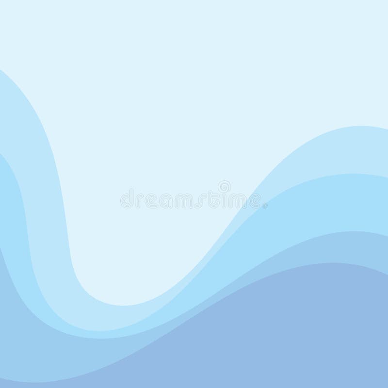Blue Wave Baground Wallpaper Vector Stock Vector Illustration of