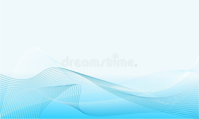 The Blue Wave Vector Abstract Background Stock Vector - Illustration of  wallpaper, blue: 138278819
