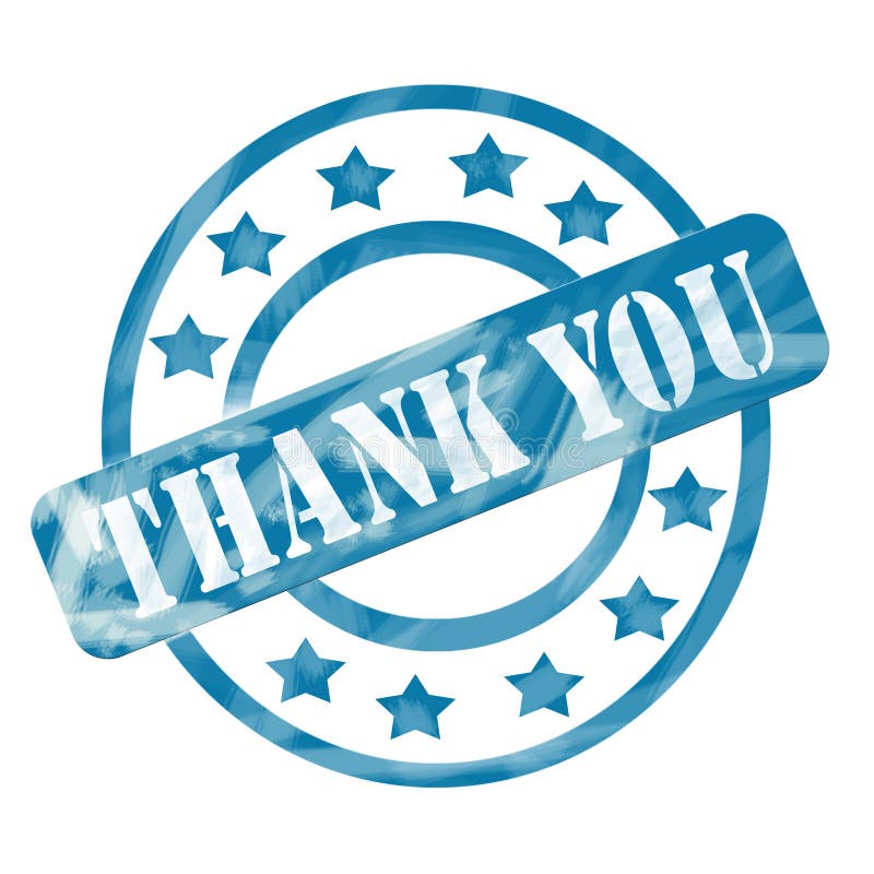 Thank you rubber stamp Royalty Free Vector Image