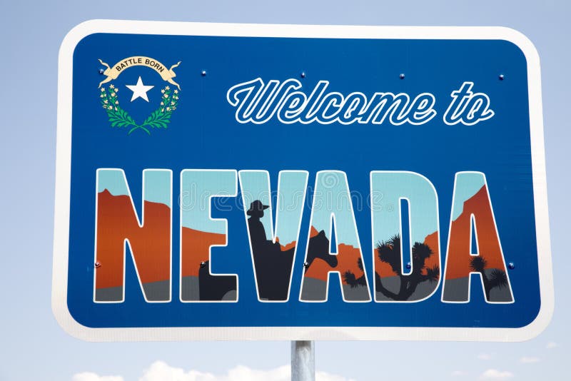 Welcome to Nevada Sign