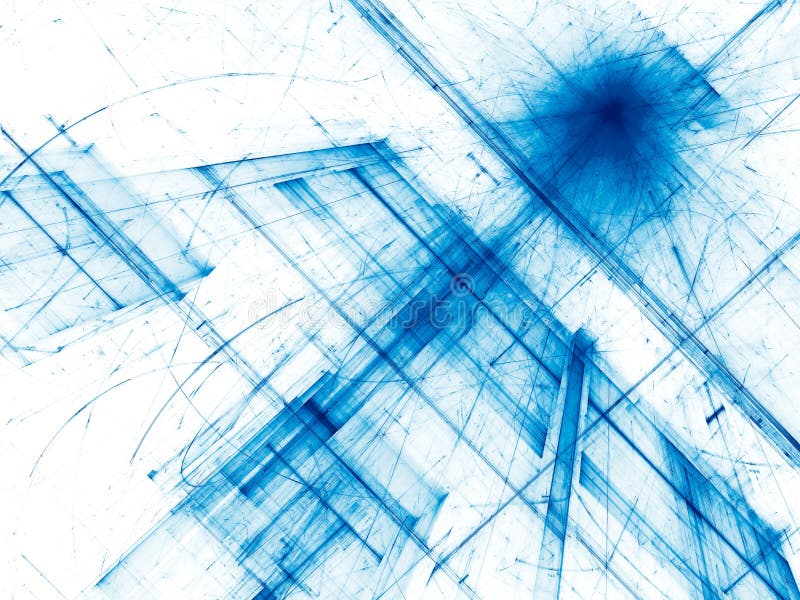 Blue and white abstract diagonally background - digitally genera vector illustration