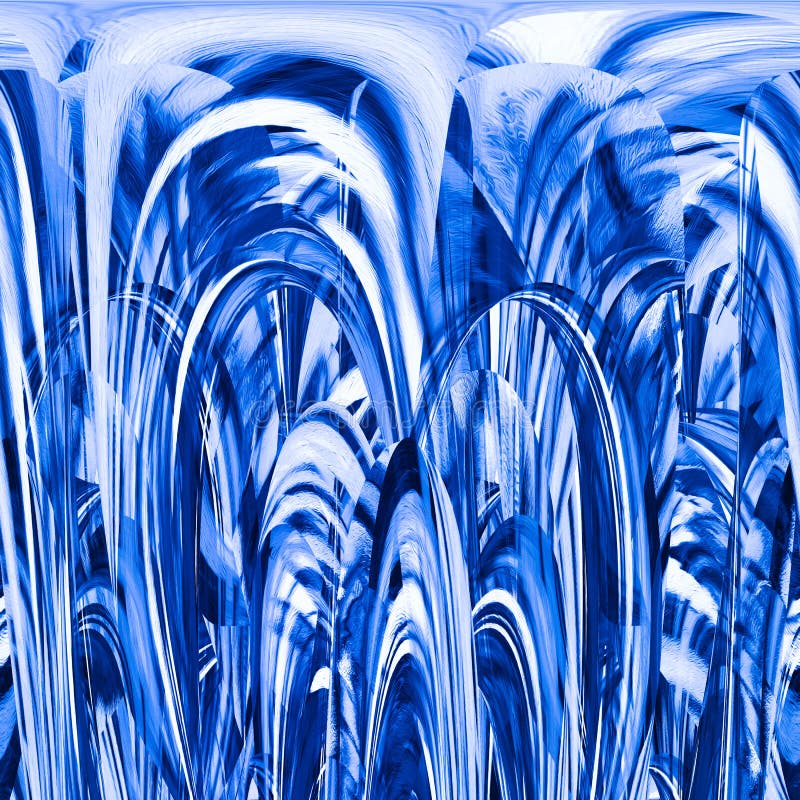 Blue and white digital oil paint modern art abstract background vector illustration Blue and white digital oil paint modern art abstract background vector illustration