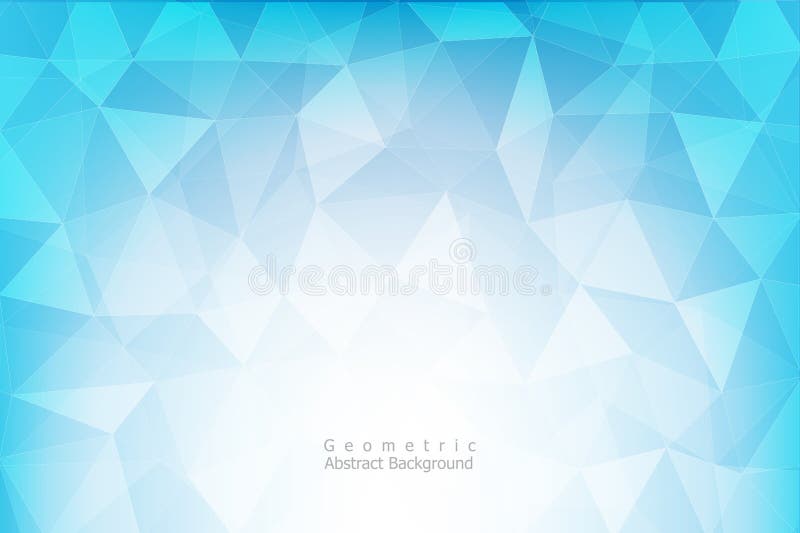 Geometric Blue White Abstract Background Stock Illustrations 378,134